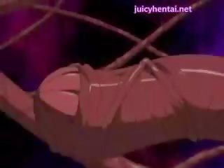 Hentai pupa prende tutto fori pestate da tentacoli