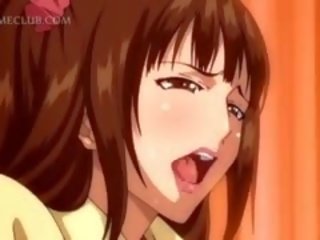3d anime gadis mendapat faraj fucked upskirt dalam katil