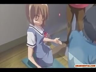 Gjoksmadhe hentai cutie brutalisht tentacles poking