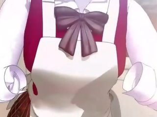 Anime 3d anime babe spiller kjønn spill på den pc