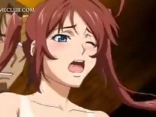 Imeilus anime tüdruk saab raseeritud sitapea naelutatud hardcore