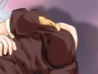 Modrý vlasy anime naivka jebanie kokot dostane a tvárové