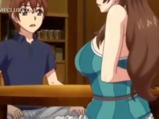 Anime Beauty Getting Pussy Wet At A Romantic Dinner