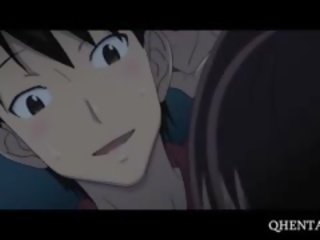 Hentai gf thưởng thức một mạnh mưa cực khoái