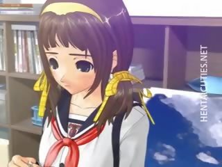 Copfos 3d hentai diáklány jelentkeznek hasított dörzsölte