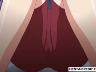 Hentai Girl With Tied Hands Gets Fucked From Behind