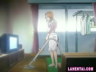 Rallig anime hausfrau masturbieren