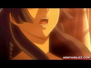 Japanese Hentai Tittyfucking And Swallowing Cum