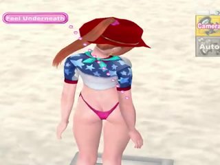 Gợi cảm bãi biển 3 gameplay - hentai trò chơi