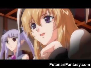 Toon Futanari Cumshot!