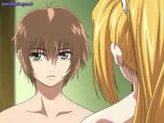 Hentai teasing with her lemu susu