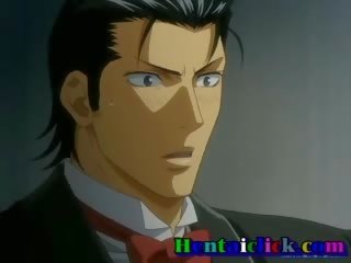 Handsome anime gei mees anaal torn üles