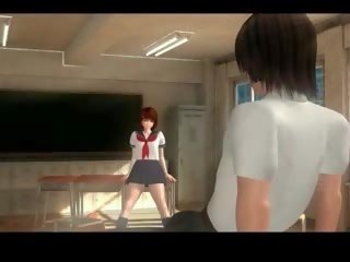 Redhead Anime Cutie Taking Dick