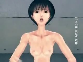 Sensual 3d hentai uva fica jizzed