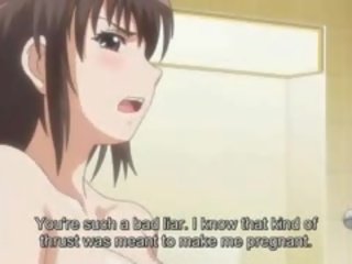 Pervert anime with milky emjekler gets fucked