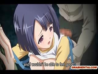 Hentai cutie prende fingered culo e spremuto suo tette grosse