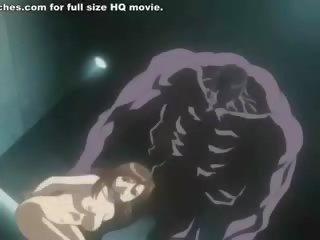 Monster Has Many Tentacles To Fuck Gal
