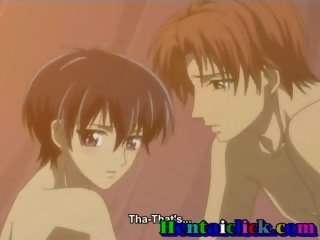 Hentai homosexual guaperas desnudo teniendo amor y sexo