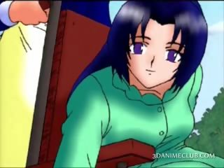 Anime lesbiyan hotties paghahalikan at pagdila puke sa paliguan