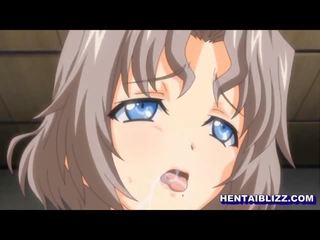 Bigboobs l'anime wetpussy baise et splash foutre