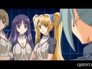 Hentai school dolls fucked in reged gangbang