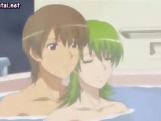 Anime turintys seksas iki squirting