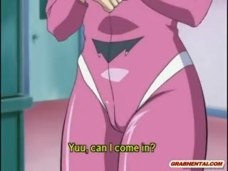 Nahuli redhead anime malaki suso fucked sa pamamagitan ng halimaw tentacles