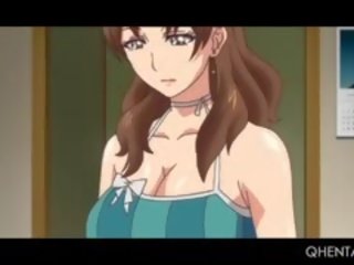 Grande culo sexy hentai cazzo dea dando bj e schizzi