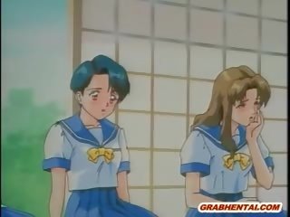 Nư sinh hentai tàn nhẫn con quái vật chết tiệt cứng