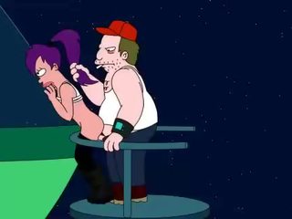 Futurama โป๊ leela และ sal