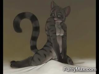 Fierbinte animatie furry cats!