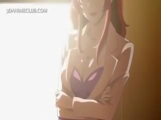 Shorthaired hentai babe pupper teased av henne varmt gf