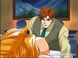 Erotik si rambut perang manga hottie mendapat terikat sehingga dan dipaku dalam yang bertiga