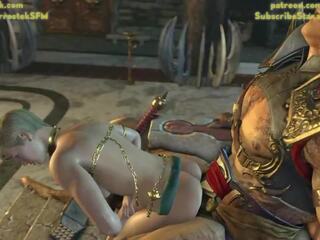 Shao Kahn and His Concubine harlot Cassie Cage: Free dirty movie cb