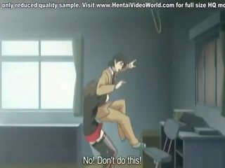 Anime honing packed en fed met sperma