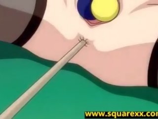 Teen Hentai Puts Balls In Her Hot Tight Pussy