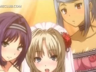 L'anime plan a trois avec deux hotties baisée hardcore