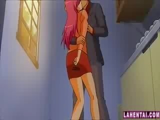 رسوم متحركة فتاة fondled و اصابع الاتهام