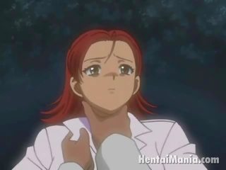 Fiery redheaded anime perişde getting miniature amjagaz nailed by her handsome boyfriend