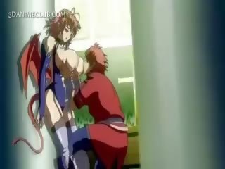 Gợi cảm hentai fairy được to ngực liếm và fucked lược