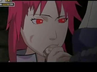 Naruto porno karin datang sasuke cums