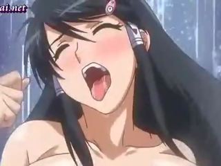 Lascive hentai cưỡi con gà trống trong lớp