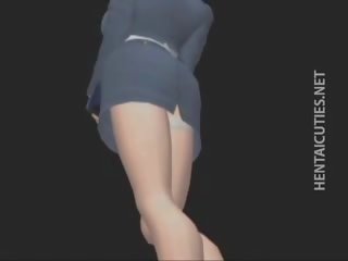 3d hentai anioł dostaje cipka rubbed