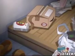 Hentai giới tính với người bạn trong các phòng tắm